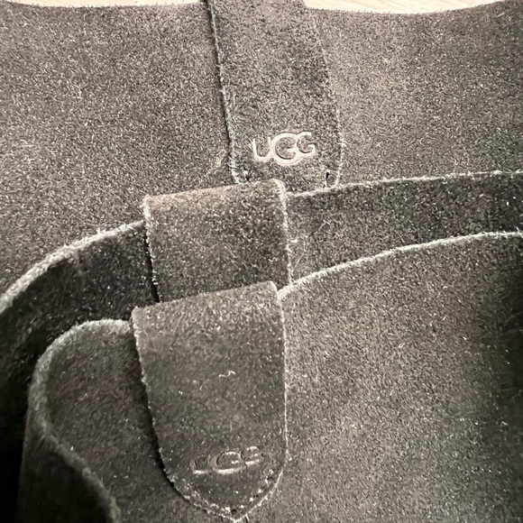 UGG: Josefene Black suede boots in size 9. Pre-owned. Very good condition. - Picture 7 of 8